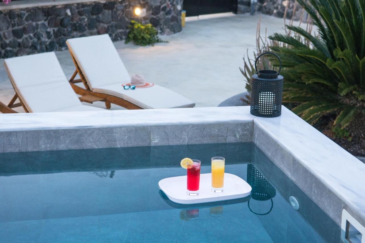 Karpimo Vineyard Villa With Heated Pool Éxo Goniá Exterior foto